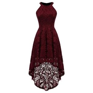 High low lace dress